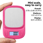 Digital Pocket Gram Scale 500g x 0.01g, Small Food Scale ASTRO-500