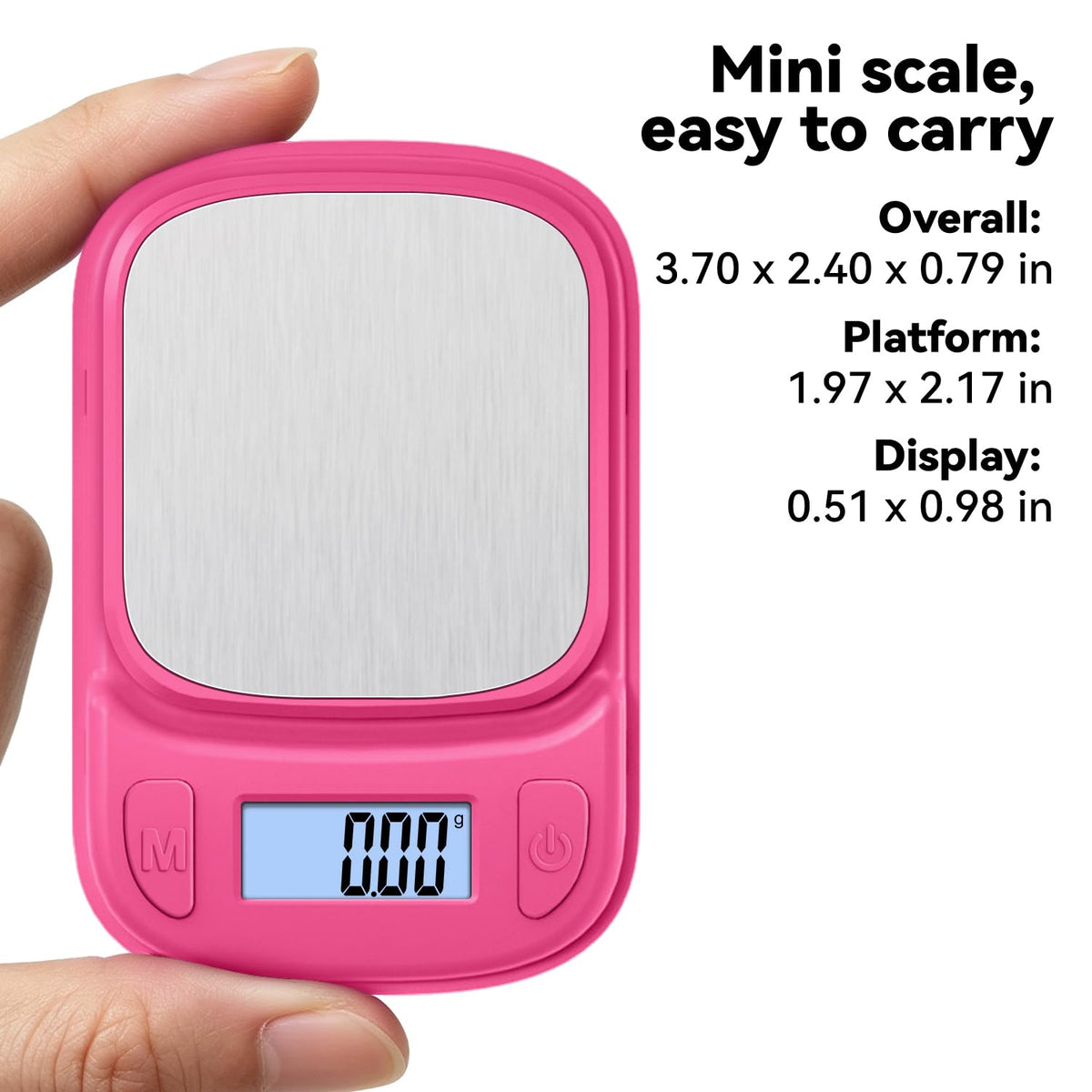 Digital Pocket Gram Scale 500g x 0.01g, Small Food Scale ASTRO-500