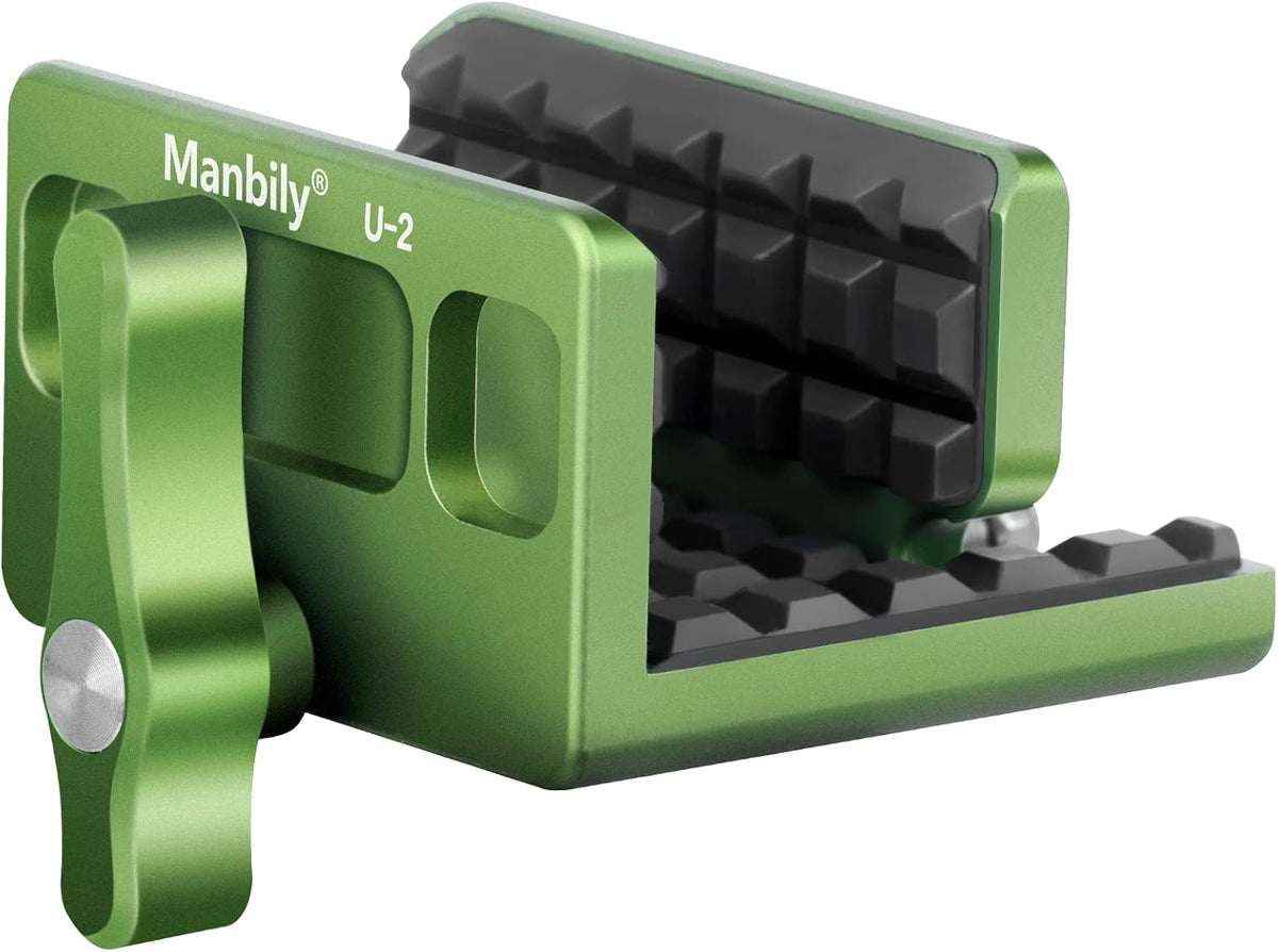 Shooting Saddle Clamp Rest Head for Shooting Stick Tripod Hunting-Green (U-2)