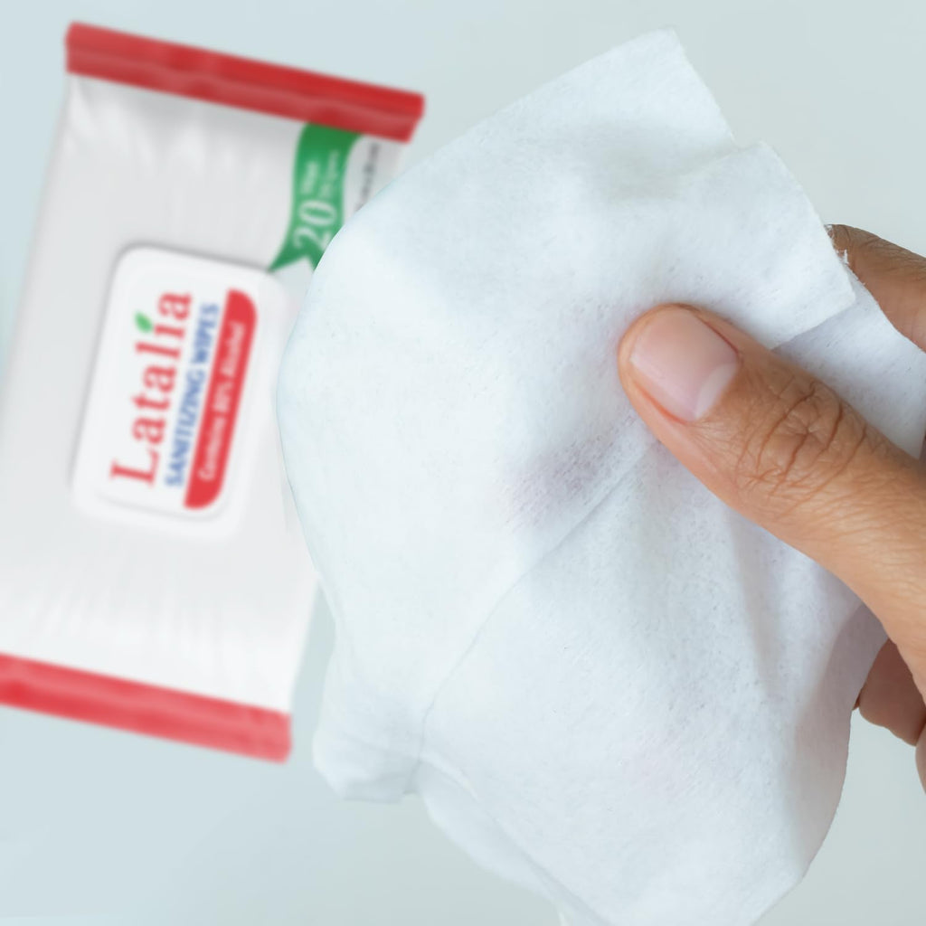 Hand Wipes Pack of 2| 80% Alcohol Hand Sanitizer Wipes for Hands & Face Moisturizing, Gentle, Convenient and