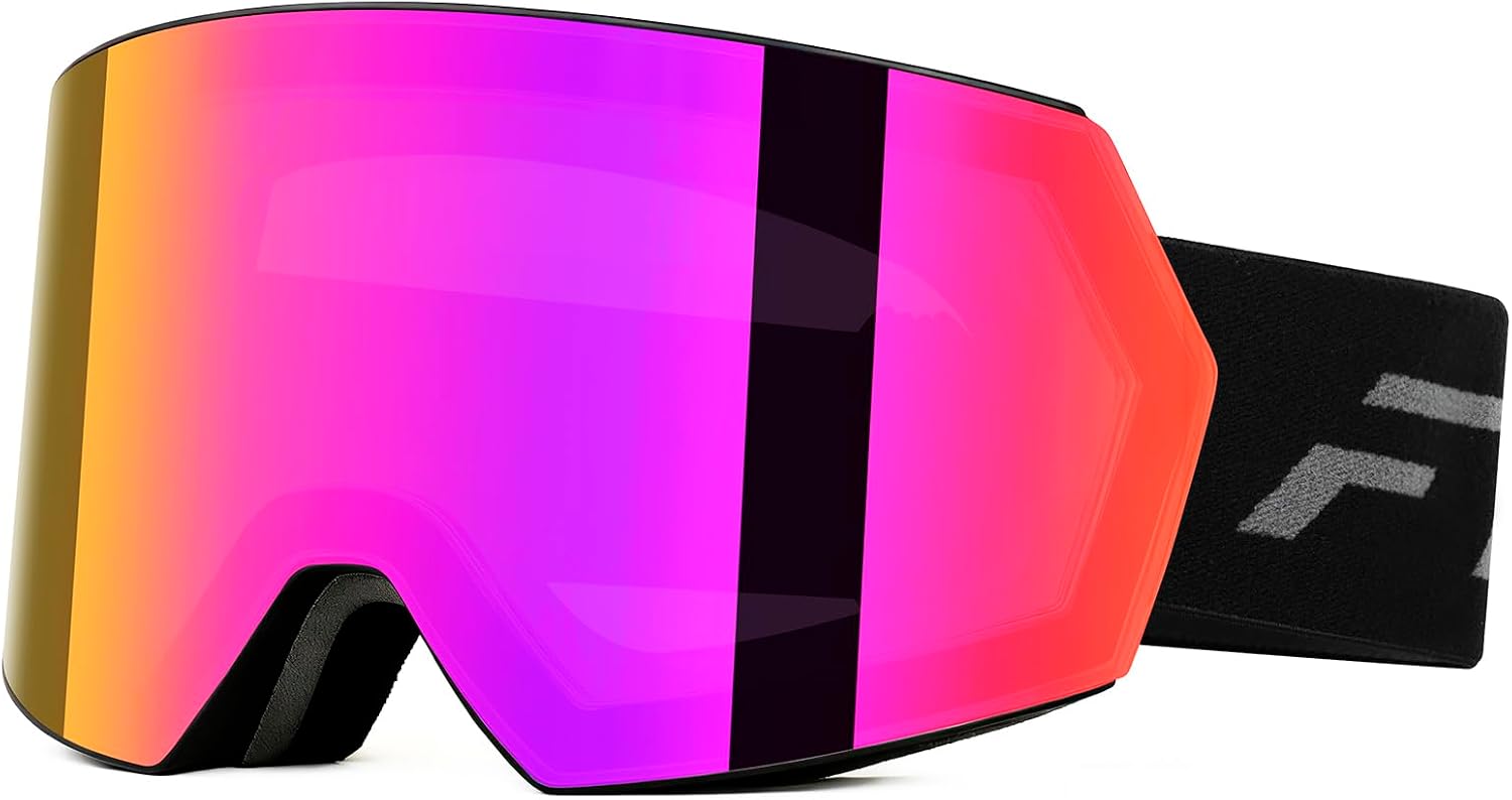 Ski Goggles for Men Women & Youth - Anti Fog UV400 Protection Snowboard Snow Skiing Goggles for Adult