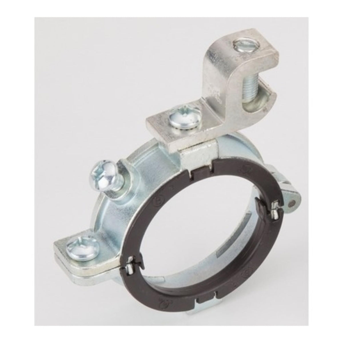 Insulated Split Grounding Bushing, 3, Steel with Aluminum Lug