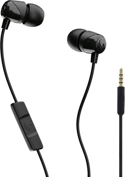 Jib Wired Earbuds with 3.5mm AUX Plug, Noise Isolating Fit, In-Line Microphone Call and Track Control, Convenient for