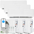 36000 BTU Mini Split AC/Heating System 20 SEER2 12000 BTU *3 Set