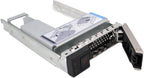 3.5" X7K8W Hybrid Tray Caddy with 2.5" 9W8C4 Adapter for dell Servers