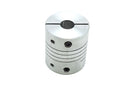 8x12.7mm 1/2" Flexible Shaft Coupling Stepper Motor Coupler D25 L30