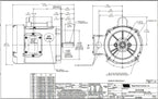 Leeson Electric 101766.00 General Purpose Motor - 1 ph, 1/3 hp, 1800 rpm, 115/208-230 V, S56C Frame, TEFC (Totally Enclosed Fan Cooled) Enclosure, 60 Hz, C-Face Flange Mount, 1725 rpm Base RPM