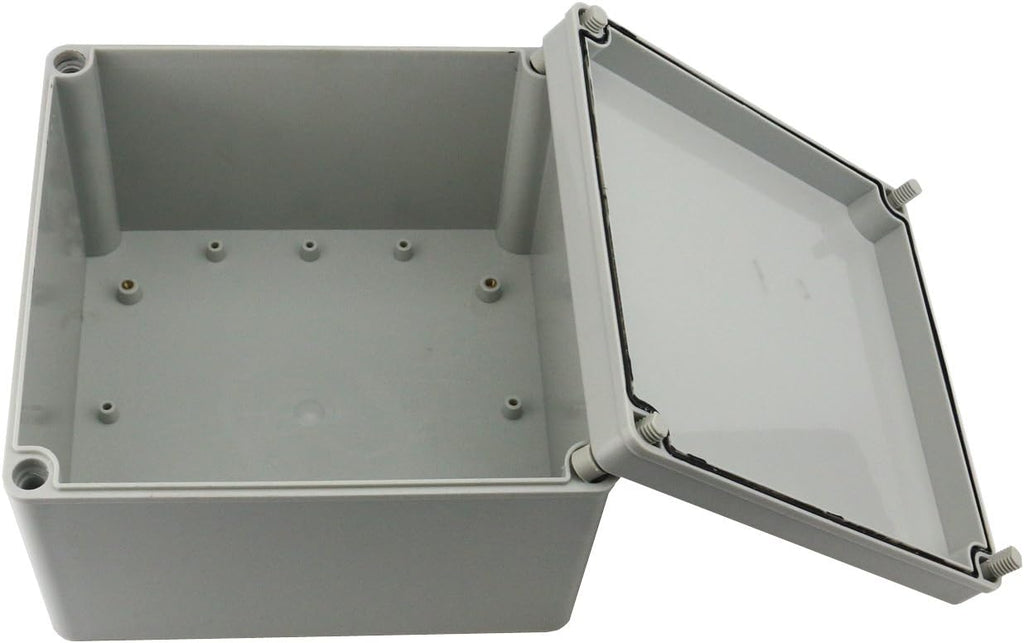 Ogrmar Plastic Dustproof IP65 Junction Box DIY Case Enclosure 8x8x5.2