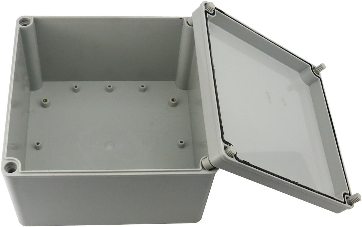 Ogrmar Plastic Dustproof IP65 Junction Box DIY Case Enclosure 8x8x5.2