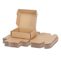 25 Pack 7x5x2 inch Small Shipping Boxes, Brown Mailing Boxes