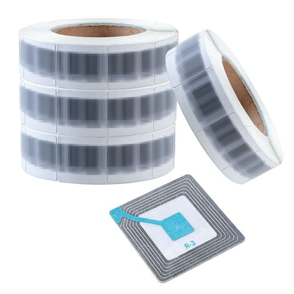 4,000Pcs 8.2 MH RF Security Tags Soft Labels Accessory for Retail EAS Anti-Theft System