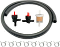 Fuel Line with Fuel Shut Off Valve Fuel Filter Lawn Mower Compatible with BS 791766 698183 698180 691050 394302 798512 809499
