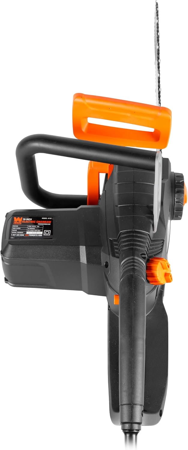 Electric Chainsaw, 15-Amp, 18-Inch (4118)