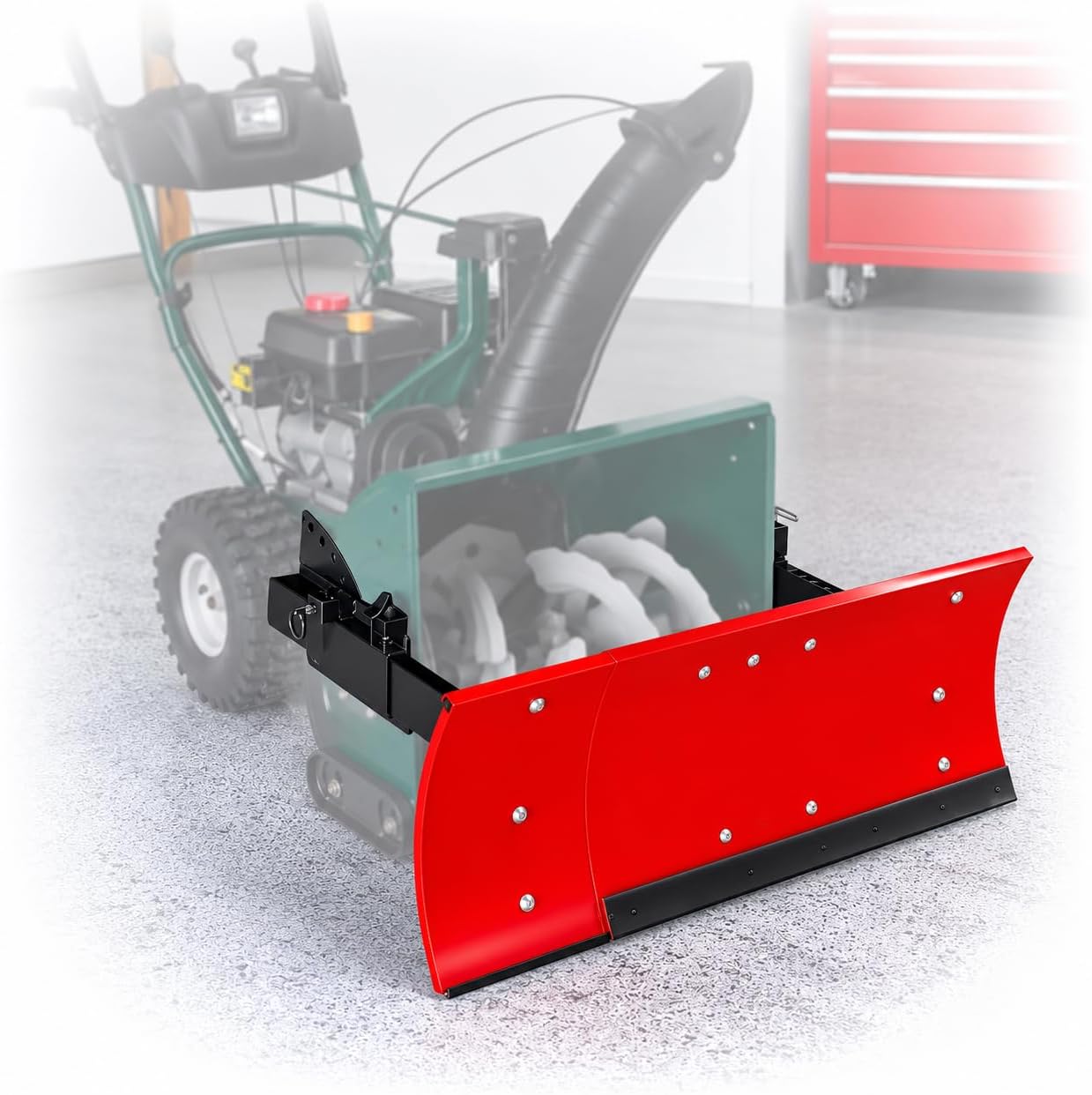 Throwerblade Snowplow Kit with (Blade, and Hardware Included) – Heavy-Duty Snow Plow Blade - Quick & Efficient Snow