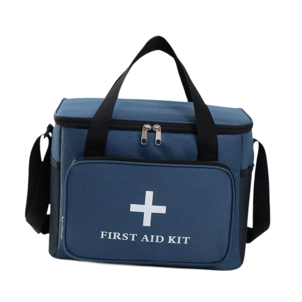 Empty First Aid Bag, Empty First Aid Kit，Blue