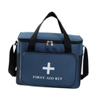 Empty First Aid Bag, Empty First Aid Kit，Blue