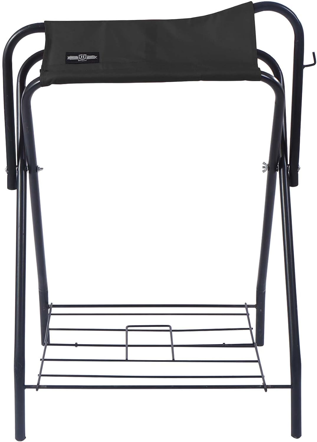 Freestanding Horse Saddle Rack, w/Supportive Fabric