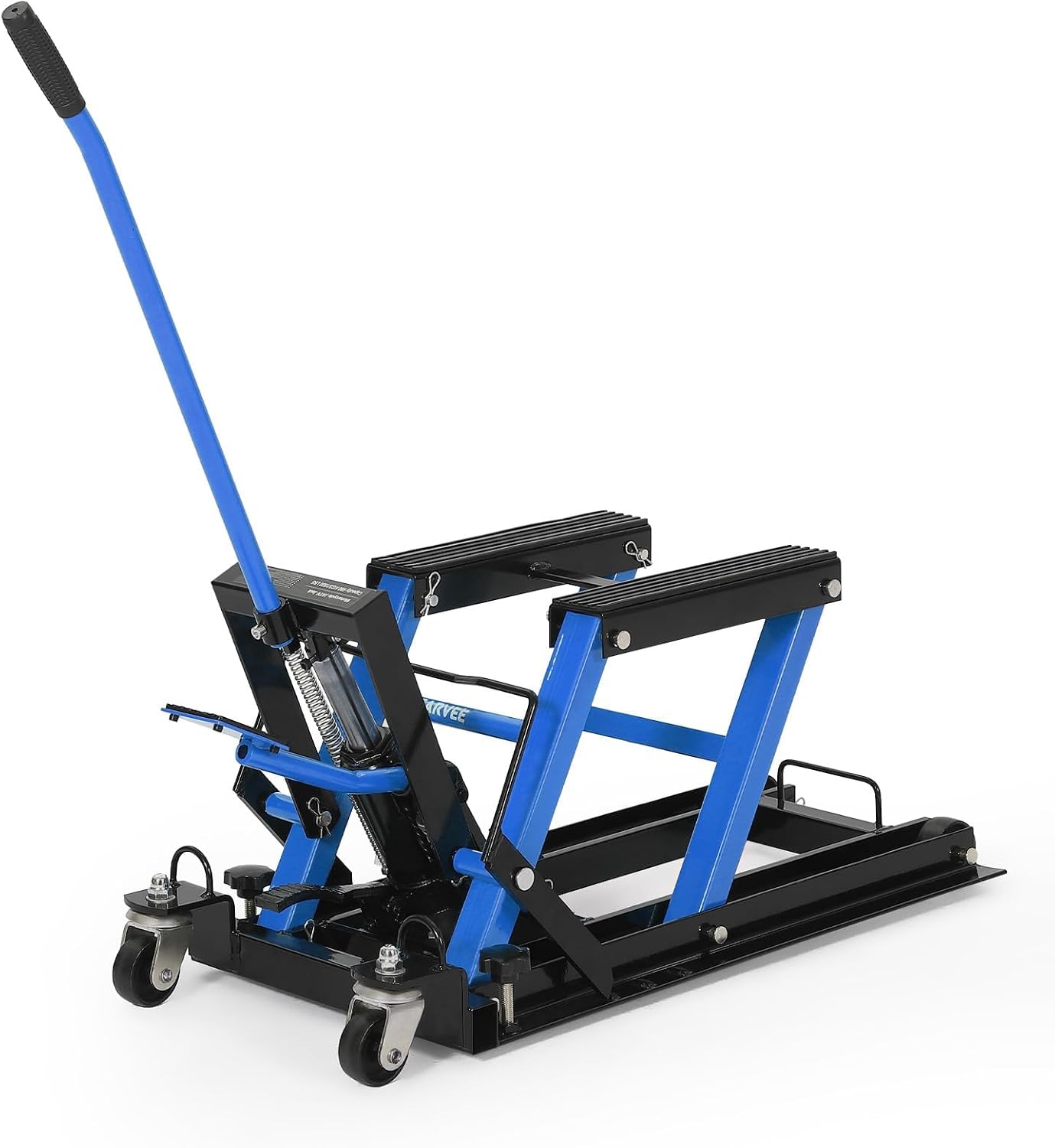 Motorcycle Jack, 1500 Lbs Hydraulic Motorcycle Lift Jack, Adjustable Height 4.53" To15.35, Heavy-Duty Steel ATV Lift