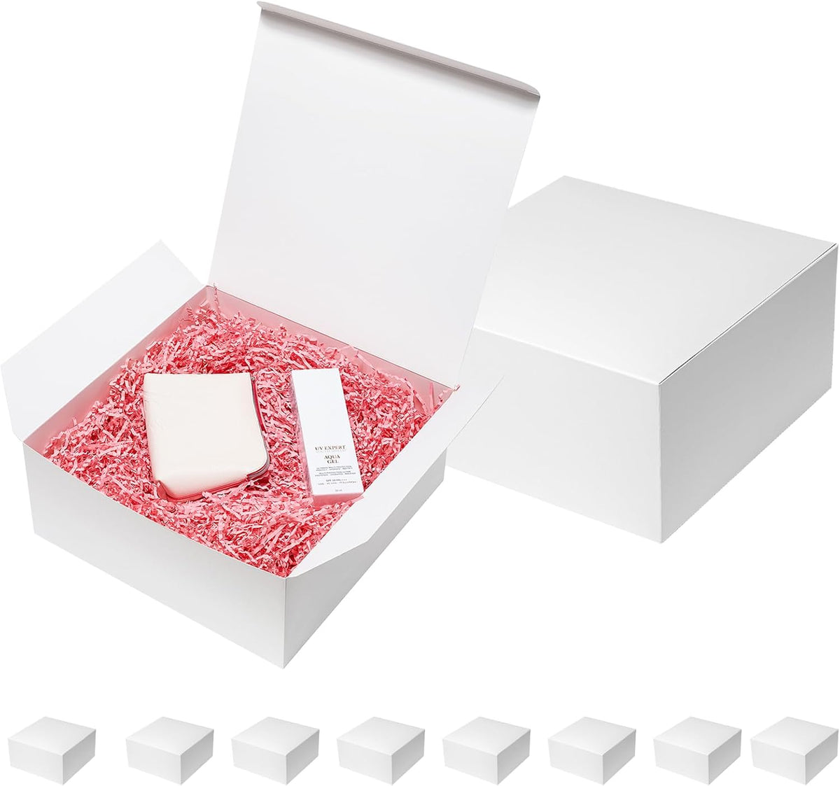 12x12x5 Large Gift Boxes with Lids 10 Pack Bridesmaid Proposal Box