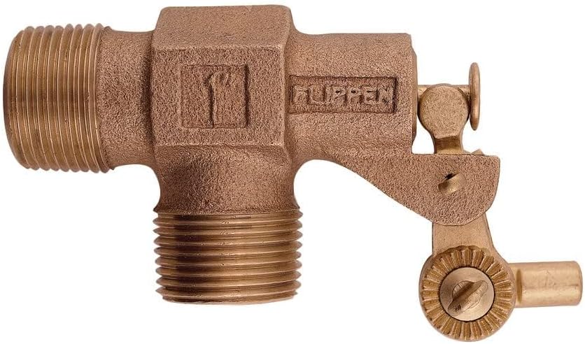 Watts ST1000 1" Bronze Standard Duty Float Valve Male NPT Machined Flange