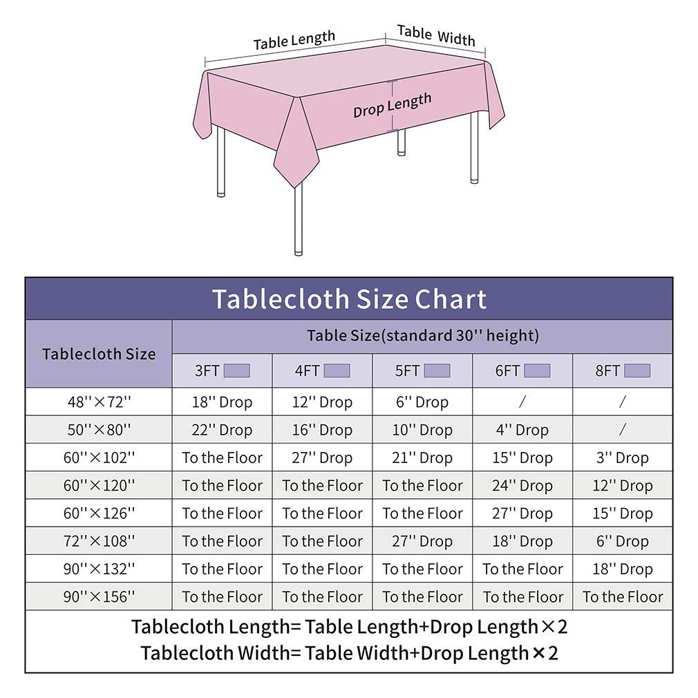 50x80 inch Rectangular Sequin Tablecloth Champagne, Glitter Tablecloth for Bridal Shower Decorations, Birthday