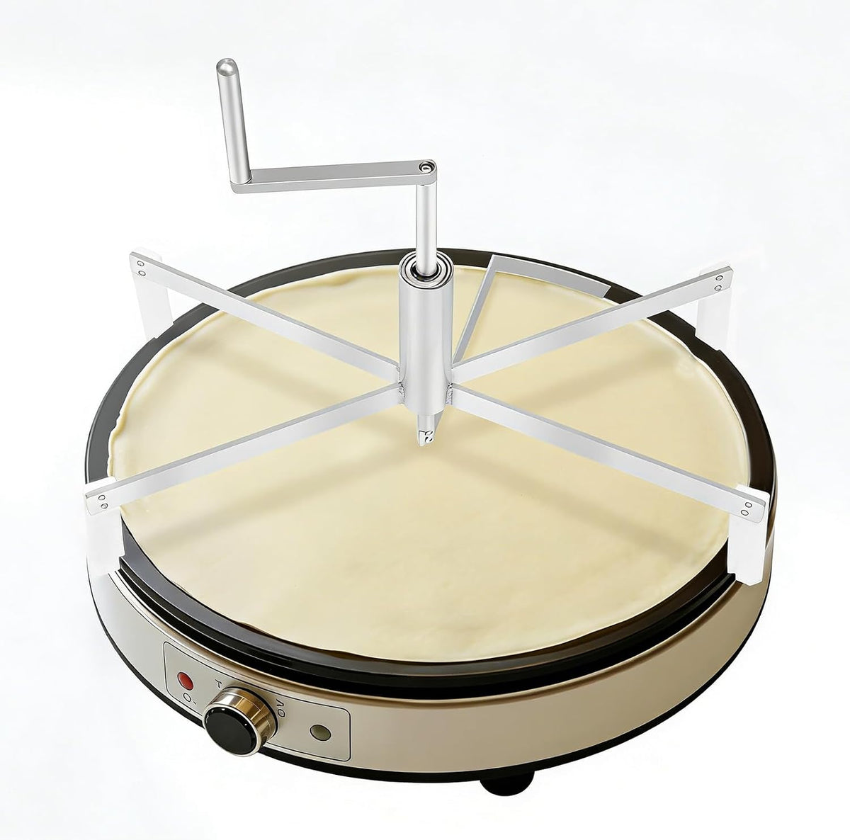 Commercial Stainless Steel Batter, Spreader Crepe Maker