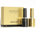 VENALISA No Wipe Gel Top Coat and Base Coat Set 2 Pcs 10ML for Gel Polish