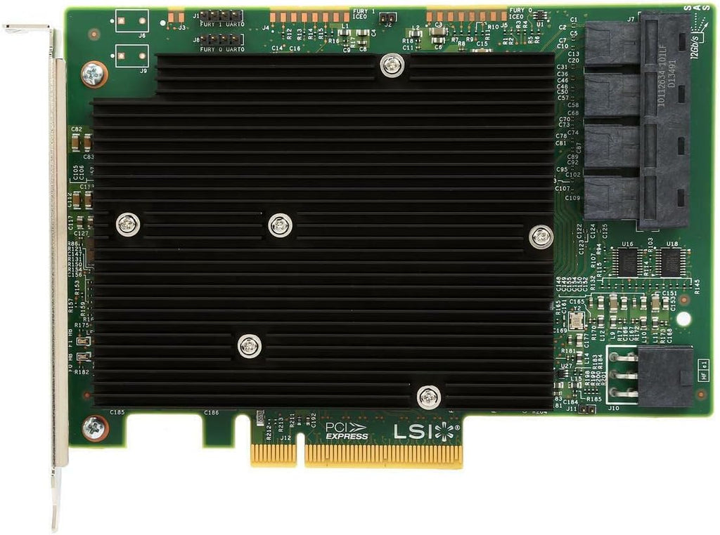 LSI 9300-16i SAS3008 Host Bus HBA Adapter with4*8643-SATA Cables