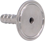 DERNORD 1.5" Tri Clamp to 0.5" Hose Barbed Adapter SUS304 Sanitary Hose Pipe Fitting (1/2 Inch Barb Hose)