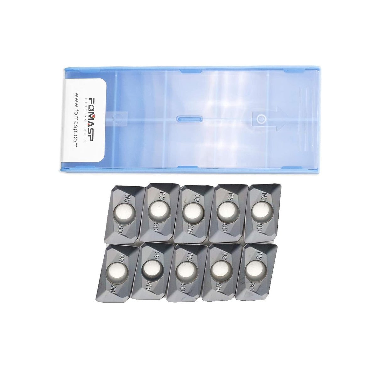 CNC Milling Carbide Inserts Steel APMT1604PDER-M2 Fit for Lathe Milling Cutting Tools 10pcs