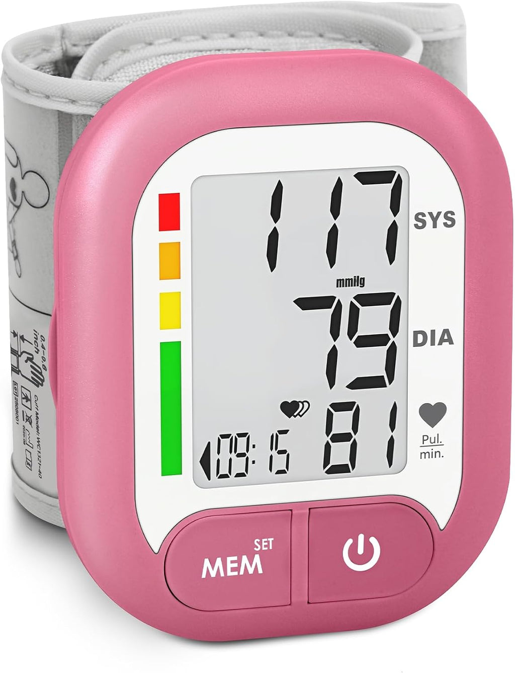 Blood Pressure Monitor FDA-Cleared Automatic BP Cuff for Home Use