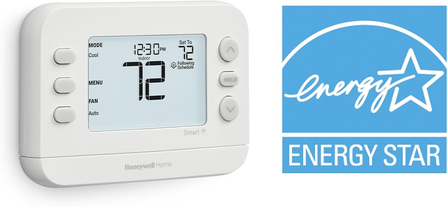 X2S Smart Wi-Fi Thermostat, Gray | Conventional/Heat Pump Compatibility, Thermostat for Home