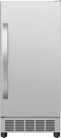 IB450SSP 50 lb. 15 Inch Wide Undercounter Clear Ice Maker with Drain Pump