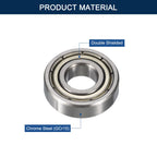 HiPicco 20 Pcs 692ZZ Ball Bearings, 2mmx6mmx3mm, Double Metal Shielded