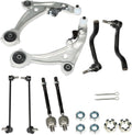 LABLT K620196 8pc Front Control Arms Ball Joints Suspension Kit Replacement for 2007-2012 Nissan Altima