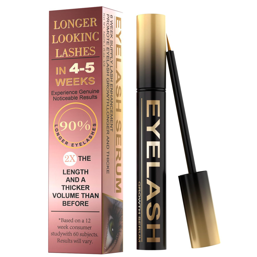 Lash Serum for Eyelash Growth, Premium Lash Enhancing Serum with Advanced Formula Volumizing Longer Fuller and