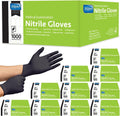Black Nitrile Gloves | THE ORIGINAL Quality Black Gloves Disposable Latex Free | 4.5 Medical examination