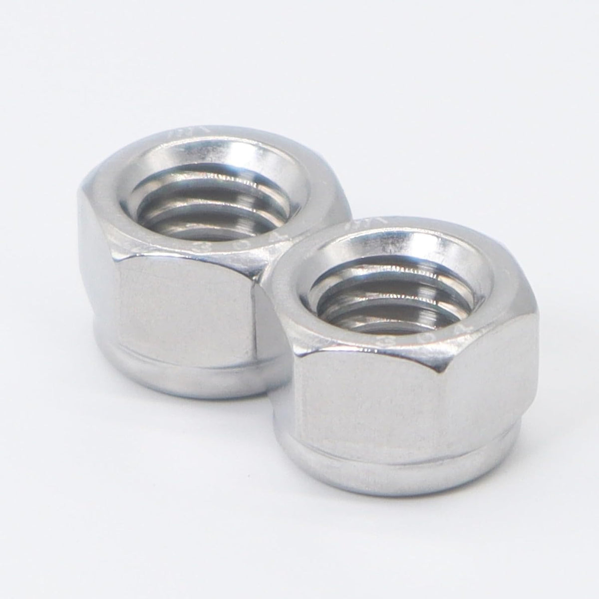 M4 x 0.7mm Stainless Lock Nuts, 4mm Nylock Nuts, 150pcs