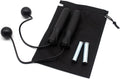 Ropeless Jump Rope Speed Skipping Rope Cordless with 180g Removable Weights for Double Unders, Exercise, WOD, Boxing