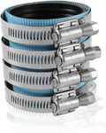 1PC HeSun 3-Inch Heavy Duty No-Hub Coupling(CLAMP060-1)
