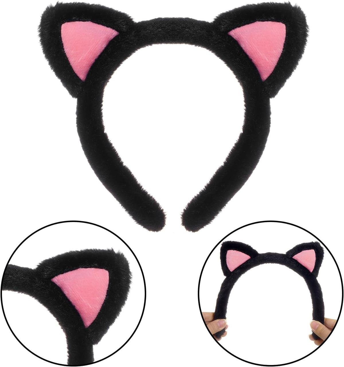 Cat Costumes Including Cat Ears and Tail Necklace Paw Gloves Animal Costume