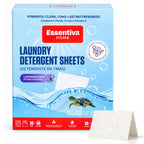 Triple-Action Laundry Detergent Sheets, Lavender Scent