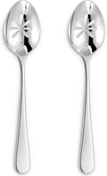 Premium Louise 9-Inch Slotted Serving Spoon (Slotted Spoon)