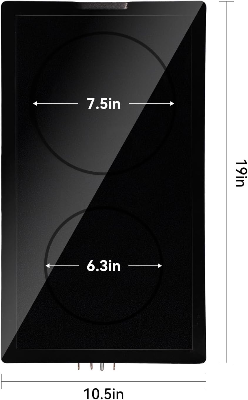 Radiant Cartridge A122B Compatible with Jenn-Air Cooktop Range