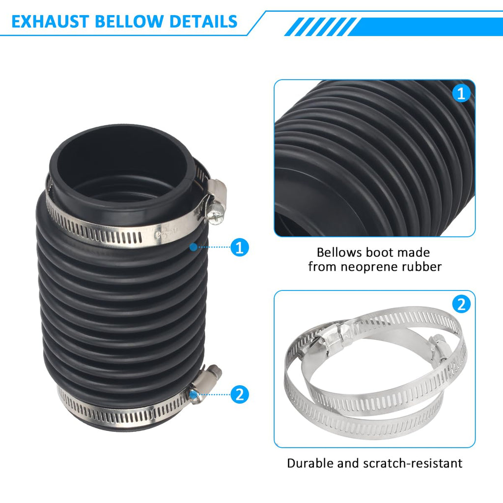 18654A1 Exhaust Bellows Boot for MerCruiser Alpha Gen 1/2 & Bravo 1/2/3