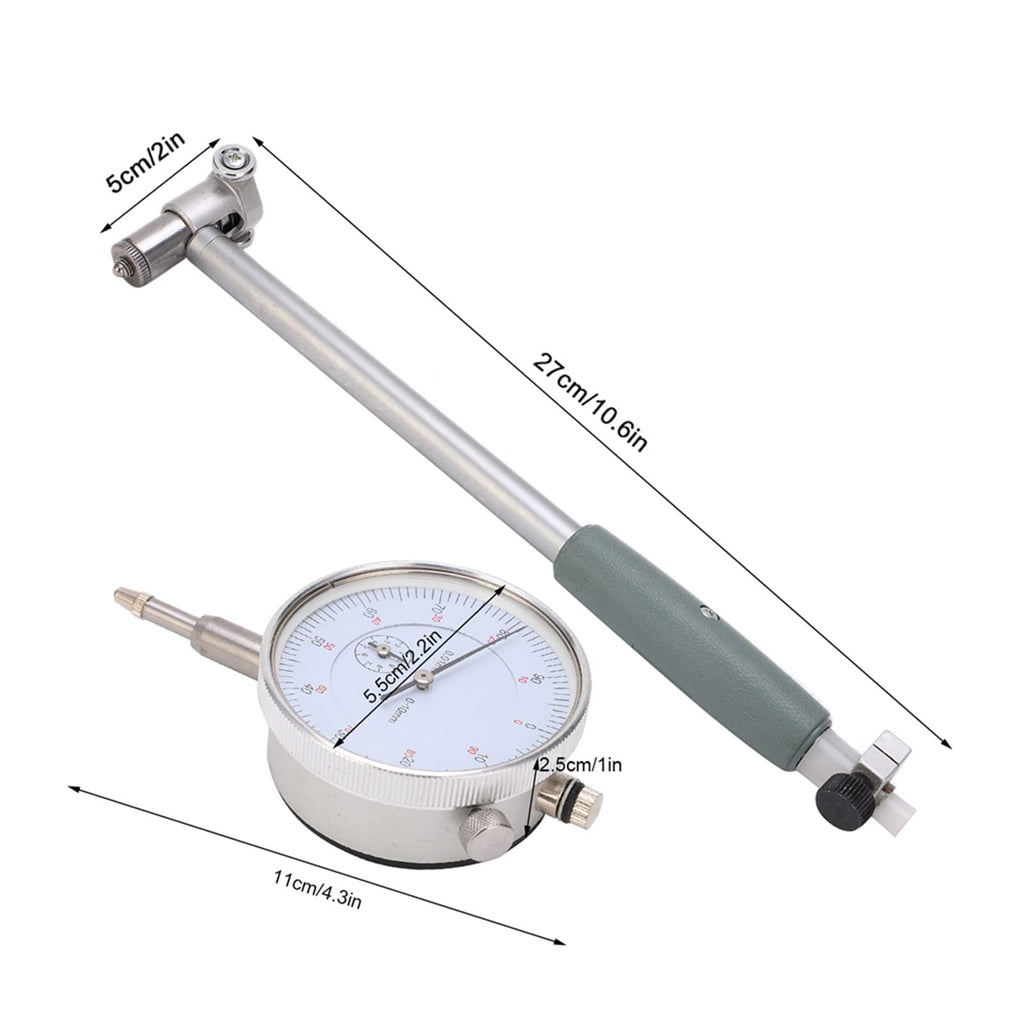 Inner Diameter Scale Dial Alesometro Accusize Tools Bore 50-160MM Diameter Indicator Measuring Engine Cylinder Bore Gauges