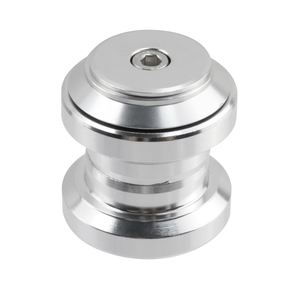 Bike Headset, 34mm 1-1/8" Threadless Bicycle Headset (Silver)