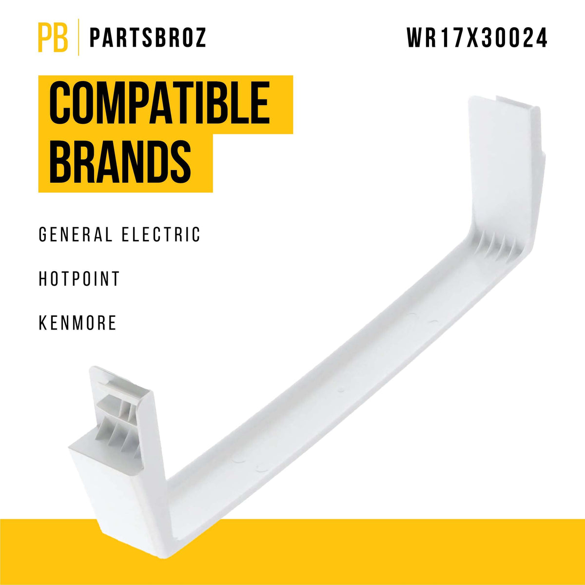 Refrigerator Shelf Door Bin for General Electric GE GTE18GTHDRWW