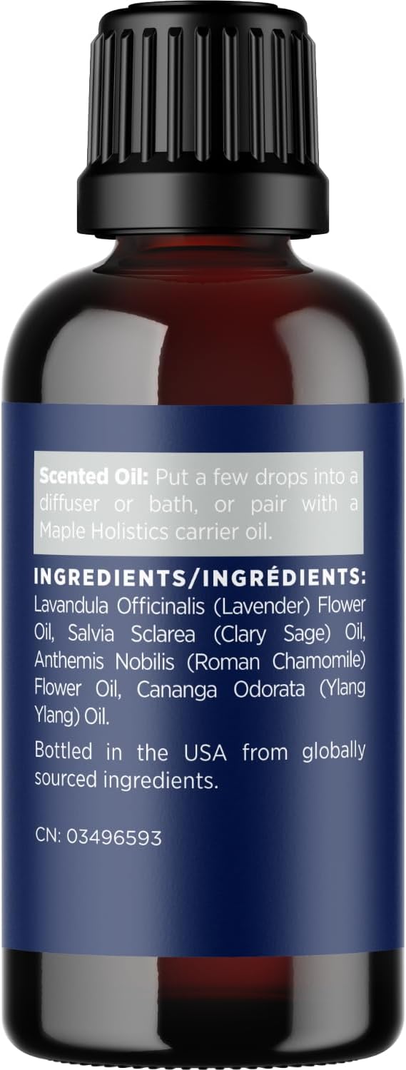 Sleep Essential Oil Blend for Diffuser - Dream Essential Oils for Diffusers Aromatherapy and Relaxation with Clary