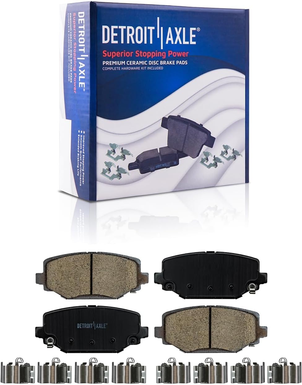 Rear Brake Kit for 2012-2016 Chrysler Town & Country | Journey Ram C/V Brake Rotors and Ceramic Brake Pads